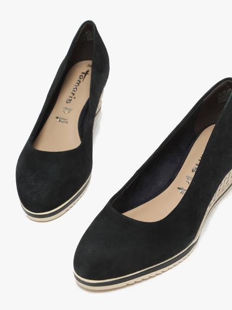 Pumps Uit Leder Tamaris Blauw women 42 ander zicht 1